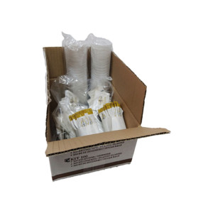 misceladoro-kit-100 ποτήρια, αναδευτήρες, ζάχαρες