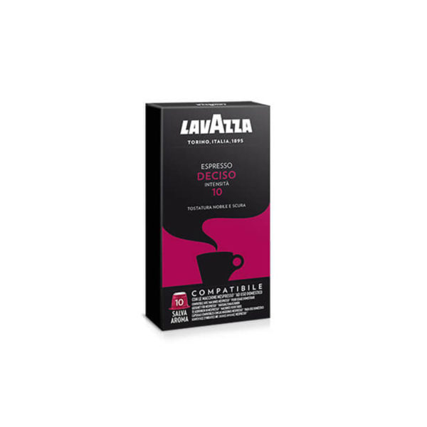 Lavazza συμβατές κάψουλες Nespresso Deciso – 100