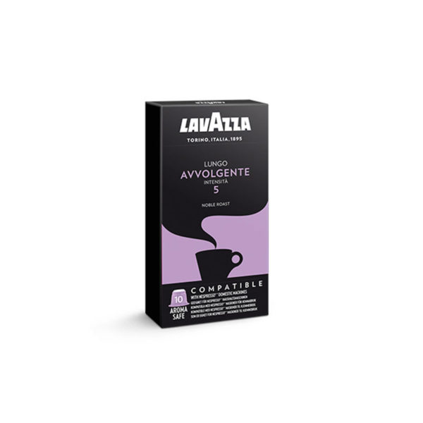 Lavazza συμβατές κάψουλες Nespresso Avvolgente Lungo – 100 box