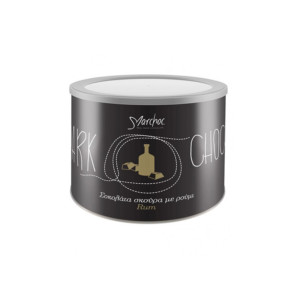 Marchoc μαύρη σοκολάτα με ρούμι κουτί 360g