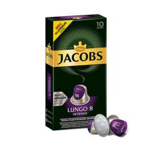 Jacobs Espresso Lungo Intenso συμβατές κάψουλες Nespresso