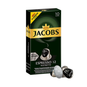 Jacobs Espresso Ristretto συμβατές κάψουλες Nespresso