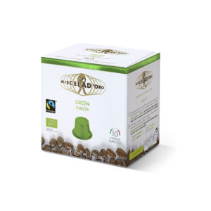 Miscela d’oro Espresso Green συμβατές κάψουλες Nespresso