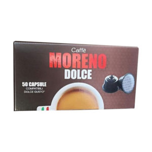 Moreno Espresso Bar συμβατές κάψουλες Dolce Gusto κουτί