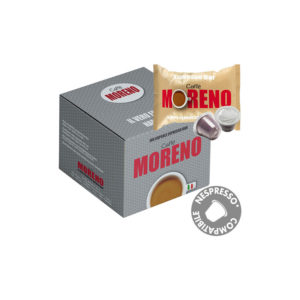 Moreno Espresso Bar συμβατές κάψουλες Nespresso κουτί 50