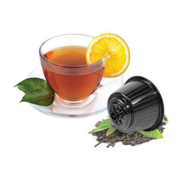 Mαύρο τσάι με λεμόνι συμβατές κάψουλες Dolce Gusto