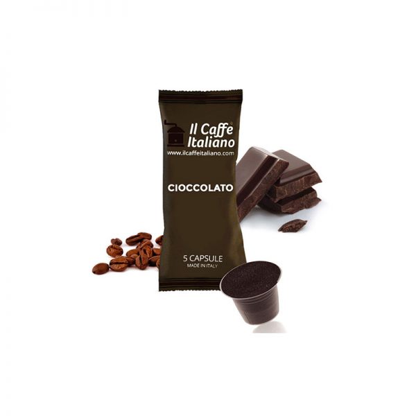 IL Caffe Italiano Cioccolato συμβατές κάψουλες Nespresso 5 τεμάχια
