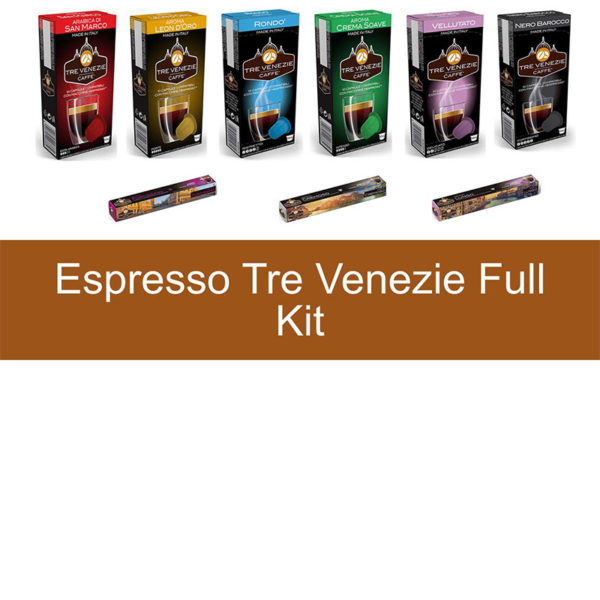 Tre Venezie Full Kit Nespresso capsules