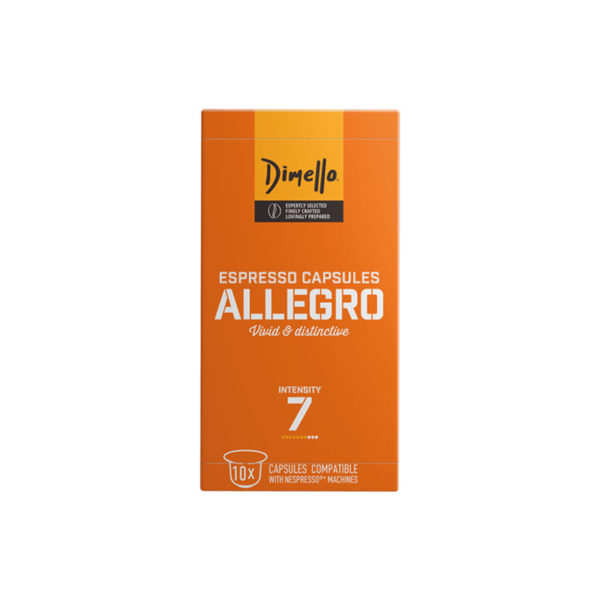 Dimello Allegro συμβατές κάψουλες nespresso