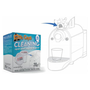 Κάψουλα καθαρισμού Nespresso Mr Caps στη μηχανή