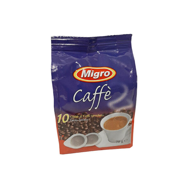 Migro Caffe Gusto Intenso Ese Pods χάρτινες μερίδες