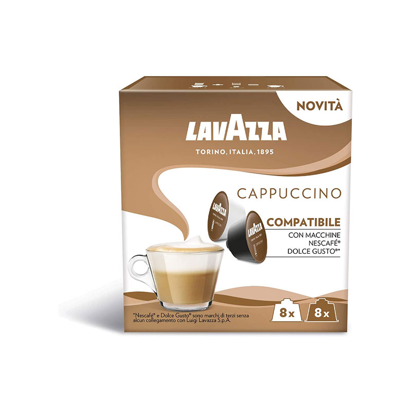 Lavazza Cappuccino συμβατές κάψουλες Dolce Gusto – 16 τεμάχια