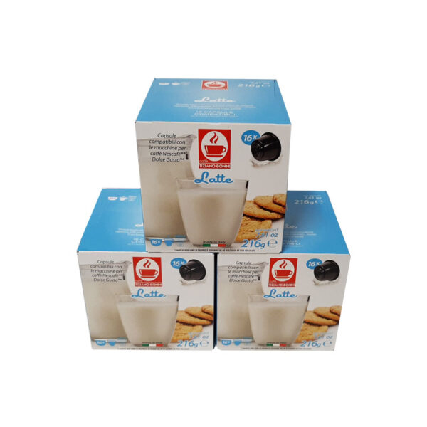 γάλα Latte Dolce Gusto – 48 τεμ. 3×16
