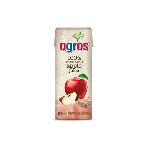 Agros Χυμός Μήλο 250ml