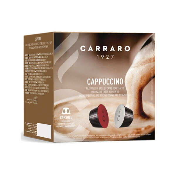 Carraro Cappuccino κάψουλες Dolce Gusto