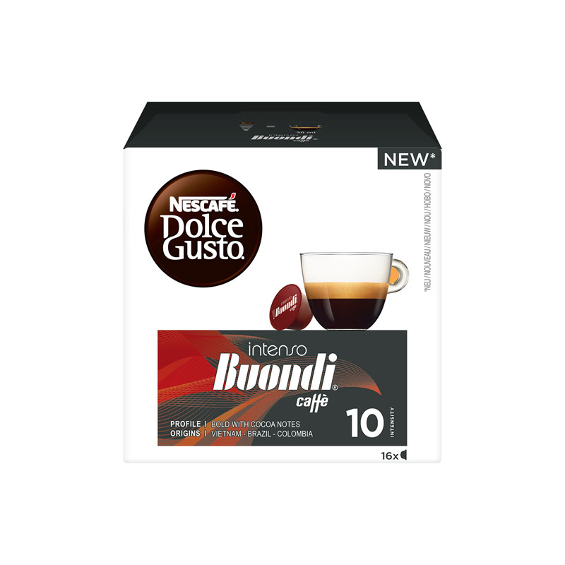 Nescafe Dolce Gusto Espresso Buondi Intenso – 16 τεμάχια