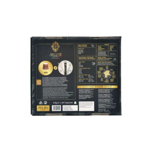 Artisti Perla Nera 100% Arabica box back