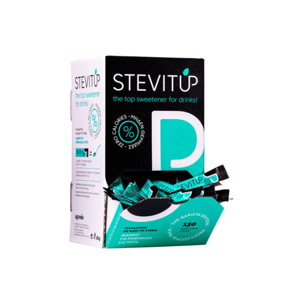 StevitUp Στέβια 182g – 130 φακελάκια sticks