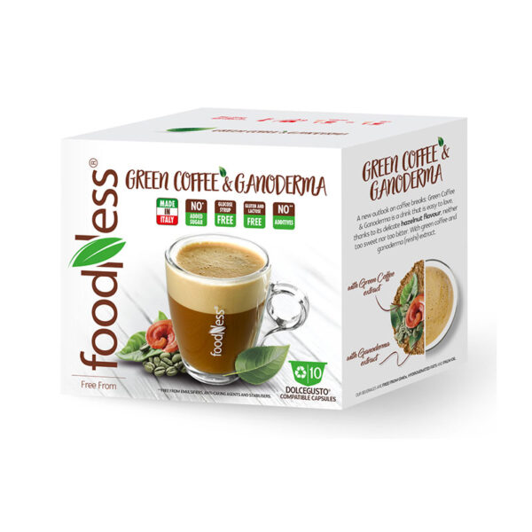 Green Coffee & Ganoderma κάψουλες Dolce gusto 10 τεμάχια