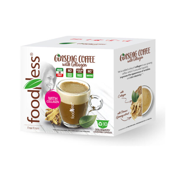 Ginseng Coffee with Collagen κάψουλες Dolce gusto 10 τεμάχια