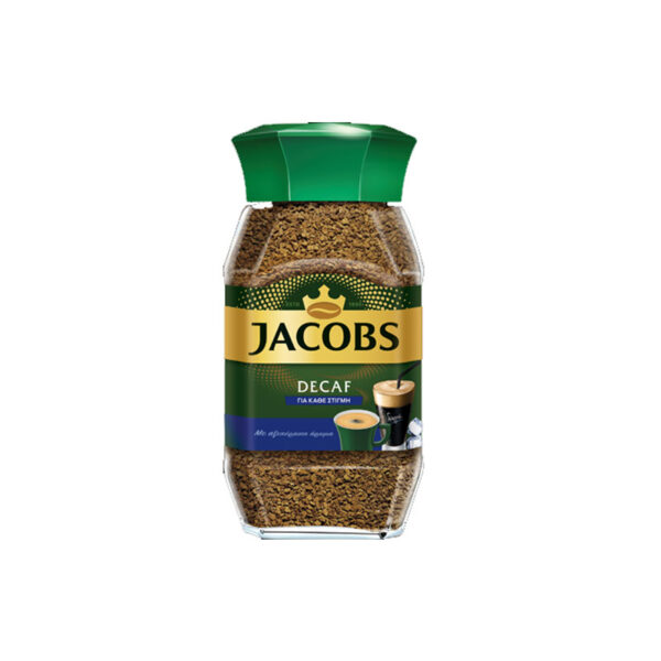 Jacobs στιγμιαίος καφές decaf 100g