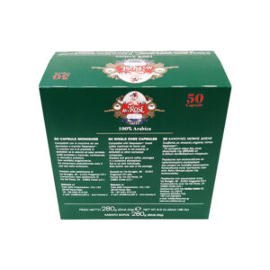 Mrs Rose Nespresso αλουμινίου κάψουλες 50 back box