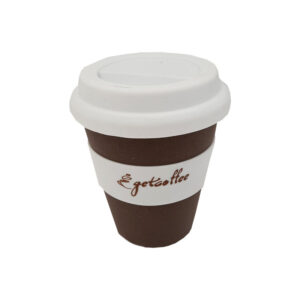 Eco Friendly Reusable Cup λευκό καπάκι
