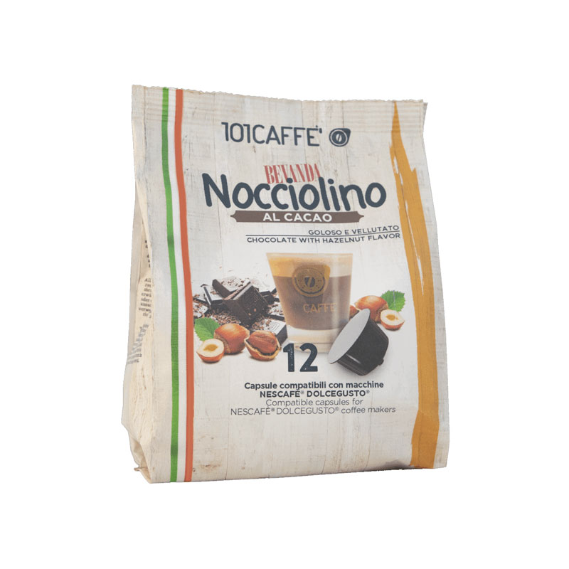 101 Caffe Nocciolino AL Cacao Dolce Gusto – 12 τεμ.