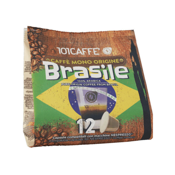 101 Caffe Brasile κάψουλες Nespresso 12 τεμάχια