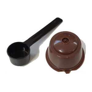 Επαναγεμιζόμενη κάψουλα για μηχανές Dolce Gusto back side