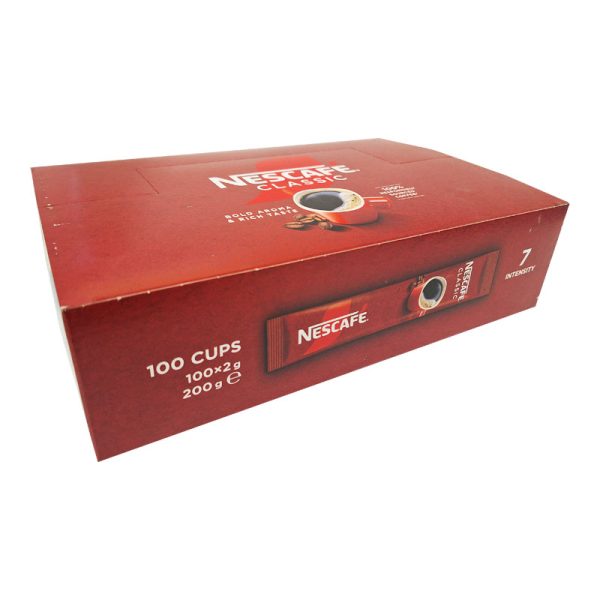 Nescafe Classic σε Stick 100x2g 2025 συσκευασία στιγμιαίο καφέ κλασικός