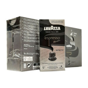 Ristretto κάψουλες Nespresso αλουμινίου lavazza 10×10