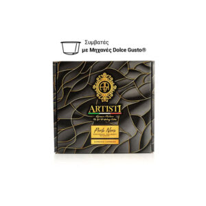 Arabica Dolce Gusto κάψουλες Artisti Perla Nera box δώρου