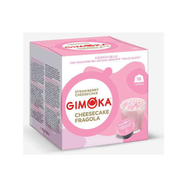 Gimoka Cheesecake Fragola κάψουλες Dolce Gusto - 16 τεμάχια