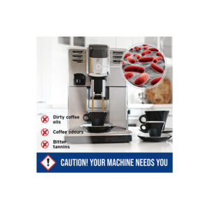 Caffenu CLEANING TABLETS bacteria odor coffee cleaning machine