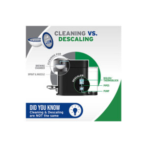 Κάψουλες καθαρισμού Nespresso Vertuo cleaning vs descaling