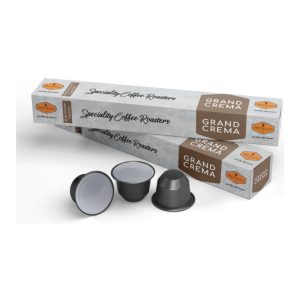 Delmocca Grand Crema Nespresso 10 κάψουλες αλουμινίου