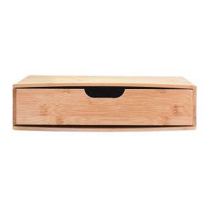 Βάση με συρτάρι για κάψουλες Nespresso Bamboo Essentials με 5 Ρυθμιζόμενες Θέσεις σκέτο συρτάρι