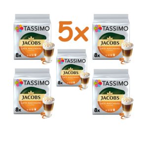 Tassimo Latte Macchiato Caramel - 5x8 τεμ. κάψουλες με καφέ γάλα και καραμέλα προσφορά