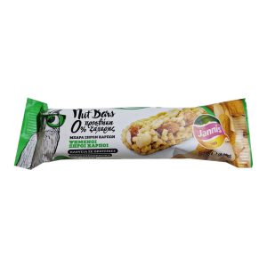 Jannis Ψημένοι Ξηροί Καρποί μπάρες - 1x28g (0% ζάχαρη προσθήκη)