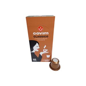 Covim Classico συμβατές κάψουλες Nespresso - 10 τεμ. δυνατός καφές σε ένταση 9/10