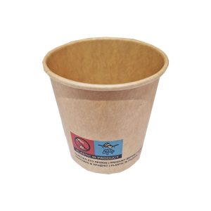 Χάρτινα ποτήρια Kraft 130ml - 50 τεμάχια 4oz μικρό ποτήρι