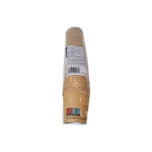 Χάρτινα ποτήρια Kraft 130ml - 50 τεμάχια δεσμίδα