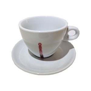 Φλιτζάνι espresso Kimbo 290ml Πορσελάνινο με πιατάκι - 1 τεμάχιο για διπλό καπουτσίνο