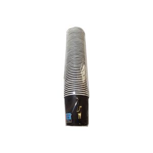 Χάρτινα ποτήρια μαύρα 4 Oz - 130ml - 50 τεμάχια desmida