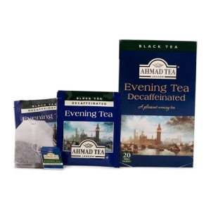 Ahmad Tea Evening Tea Decaffeinated BLACK TEA - 20 φακελάκια απογευματινό τσάι άνευ καφεΐνης