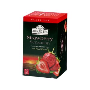 Ahmad Tea Strawberry Sensastion BLACK TEA - 20 φακελάκια τσαι φράουλα