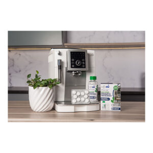 Caffenu Descaling & Cleaning KIT for Delonghi (10xTablets, 1x αφαλατικό 200ml) left side coffee machine