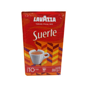 Lavazza Suerte αλεσμένος καφές espresso 250g με τέρμα ένταση 10/10