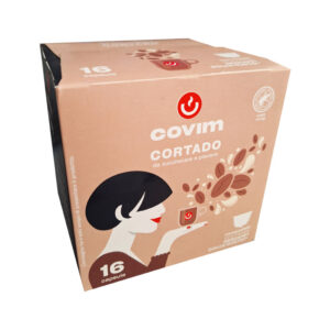 Covim Cortado Dolce Gusto κάψουλες 16 τεμ. καφές με γάλα μαζί σε μία κάψουλα